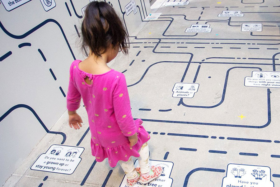 Child visiting the reopened National Children’s Museum