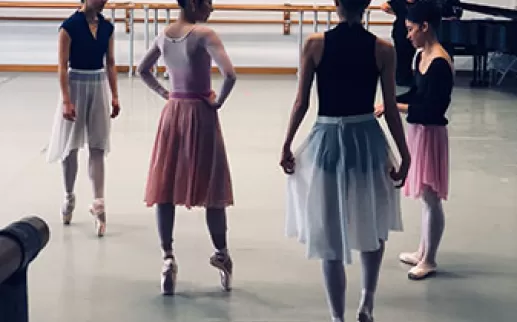 Group of ballet dancers